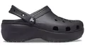 Crocs | Damen | Classic Platform | Clogs | Schwarz | 37 206750-001-W7