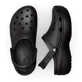 Crocs Classic Platform Clog Schwarz US W7 (EU 37-38) Damen