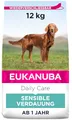 Eukanuba Daily Care Sensitive Digestion Hundefutter - Trockenfutter für Hunde mit sensibler Verdauung, Magenfreundlich mit leicht verdaulichem Reis, 12 kg