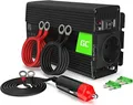 Green Cell INV03DE - Wechselrichter Gleichstrom in Wechselstrom - DC 12 V - 500 Watt - Europa - Schwarz (INV03DE)
