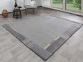 Steffensmeier Nepal Teppich Peschawar | Wolle | Schlafzimmer | Silber, Größe: 70x140 cm