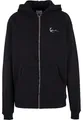 Karl Kani Herren KM-ZH011-001-01 KK Chest Signature Essential Zip Hoodie S Black