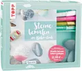 Topp 4366 Kreativ-Set Steine bemalen, Geburstag, Basteln, Mädchen