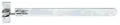 Alberts Ladenband gerade, Abschluss abgerundet, verstellbar um 30 mm 460 x 40 mm