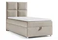 Best For Home Trinity K2 Boxspringbett Single Bonellfederkern | Boxspringbett mit Matratze und Topper | Boxspringbett 100x200 mit Bettkasten| Einzelbett | Polsterbett - Lieferung an die Bordsteinkante