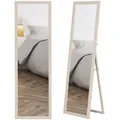 Ganzkörperspiegel 160 x 50 cm Rechteckig Standspiegel , Weiß refurbished
