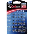 HyCell Knopfzellen-Sortiment Alkaline 1,5V 30-teilig