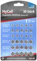 HyCell Knopfzellen-Set je 5x AG 1, AG 3, AG 4, AG 10, AG 12, AG 13