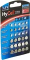 3er Set ANSMANN 5015473 Knopfzellen-Set HyCell Alkaline, 30-teilig