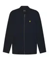 Lyle & Scott Leichte Jacke Herren - Bomberjacke aus 100% Baumwolle - Vintage Blouson mit Stehkragen - lässige Übergangsjacke für Männer, blau, M