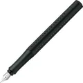 Faber-Castell Füller Grip 2011, Feder M, Links- & Rechtshänder, Kunststoff, schwarz