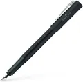 Faber Castell 140901 Füller Grip 2011 M Schwarz Nachfüllbar Schreibgerät 1 Stück