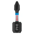 Bosch Professional Zubehör PRO Phillips Impact Bit, PH1, 25 mm, 2-tlg. (2608522468)