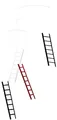 Flensted 7 Steps 4 Ladders Mobiles, Folie, Mehrfarbig, 70cm