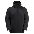 Jack Wolfskin Winterjacke Taubenberg 3in1 (wasser- und winddicht, Fleece-Innenjacke) schwarz Herren, Größe: XL