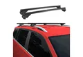 OMAC Dachträger Universal Dachträger Gepäckträger für Auto 75kg 120cm Schwarz 2x (2-St), Wasserbeständig,Abnehmbar,Multifunktional,Leichtgewichtig