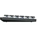 LOGITECH MX Mechanical Graphite, LEDs weiß, Kailh Choc V2 LOW PROFILE BLUE, Logi Bolt, USB/Bluetooth, DE