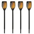Outsunny - Solarleuchte - Ø12 x H72 cm - schwarz