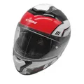 CGM Helm Motorradhelm Schutzhelm 330S Riot Space Weiß Schwarz Rot S 55 56 cm Ame