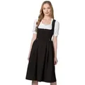 Stockerpoint Dirndl Midi Dirndl 1tlg. - ZITA - schwarz schwarz 38