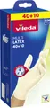 Vileda Multi Latex Einmalhandschuhe 40+10 S/M