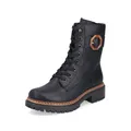 Rieker Damen Klassische Stiefeletten 72613, Frauen Stiefeletten,Boots,Stiefel,Bootee,Booties,halbstiefel,Kurzstiefel,schwarz (00),36 EU / 3.5 UK