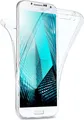 Wisam Smartphone-Hülle Full Cover Für Samsung Galaxy S4 Silikon 5,0" TPU 360° Transparent 12,70 (5,0 Zoll)