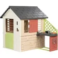 Smoby Life Spielhaus Natur mit Küche 127 cm x 145 cm x 110 cm