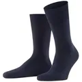 FALKE Socken Airport Plus Socken mit Sohlenpolsterung (1-Paar) mit Sohlenpolsterung blau 45-46