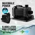 MONZANA® Sandfilteranlage MZPP100 5000 l/h inkl Filterbällen