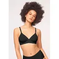 Triumph Bügelloser BH Micro Fun nahtlos vorgeformte Cups schwarz 70