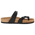 Birkenstock Zehentrenner "Mayari" in Schwarz - Weite S - 38