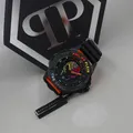 PHILIPP PLEIN The $KULL TITAN Crystal Rainbow Ø 44 mm  Ref. PWAAA1121   Neu