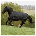 Bucas Pferde-Regendecke Bucas Irish Turnout Light 50g Classic 1200D - black/gold 145 cm