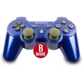 ORIGINAL SONY PLAYSTATION 3 WIRELESS DUALSHOCK 3 CONTROLLER in METALLIC BLAU - PS3 (B-Ware) #215B