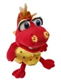 Handpuppe Living Puppets Ottilie Drachen Baby im Ei Toller Gebrauchter Zustand
