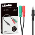 Speedlink Headset-Adapter Y Splitter 2x 3,5mm Klinke-Buchse auf Klinken-Stecker