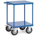 Fetra Hauptartikel 2496B Tischwagen Feststeller Stahl pulverbeschichtet Traglast (max.): 500 kg Brillantblau (RAL 5007)