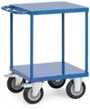 Fetra 2496B Tischwagen Stahl pulverbeschichtet Traglast (max.): 500kg Brillantblau (RAL 5007)