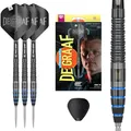 TARGET Darts Jeffrey de Graaf Generation 1 Steel Tip Swiss Point Darts, 90% Tungsten Darts, 23G | Generation 1 Black Steeltip Dartpfeile, Player Edition Swiss Points Dart-Sets