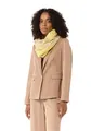 comma Loop-Schal mit floralem Muster aus Baumwolle beige ONE SIZE
