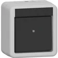 Gira WIPPSCHALTER AUSWE WG AP GRAU / GIRA 310630 AUFPUTZ IP44 310630