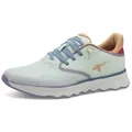 Tamaris Slip-On Sneaker Freizeitschuh, Halbschuh, Slipper mit Ortholite-Ausstattung grün 37 EU