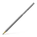 Faber-Castell Grip 2001 Stifte, HB, Barrel Farbe (6 Stück): wählbar, silber