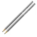 2x Faber-Castell Bleistift Bleistifte Grip 2001 dreikant Härtegrad HB