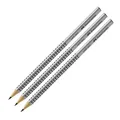 3x Faber-Castell Bleistift Bleistifte Grip 2001 dreikant Härtegrad HB