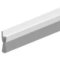 Ellen Türbodendichtung IBS 40 ungebohrt, Alu silber, H 40 x L 1000mm, BH 20mm