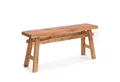 DESIGN DELIGHTS Sitzbank SITZBANK "EAST", Altholz massiv, 118x53x27,5cm (BxHxT), Holzbank, 0