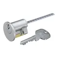 BASI 5040-0000 VDC VS - Matt Vernickelt - Außenzylinder - Schloss - 3 Schlüssel - 4 Stück - 0.012 kg - 3.2 x 10.9 x 3.2 cm