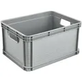 Keeeper Transportbox Robert Nordic Grau, 20 Ltr, 40x30x22cm, Tragkraft Bis 30 Kg